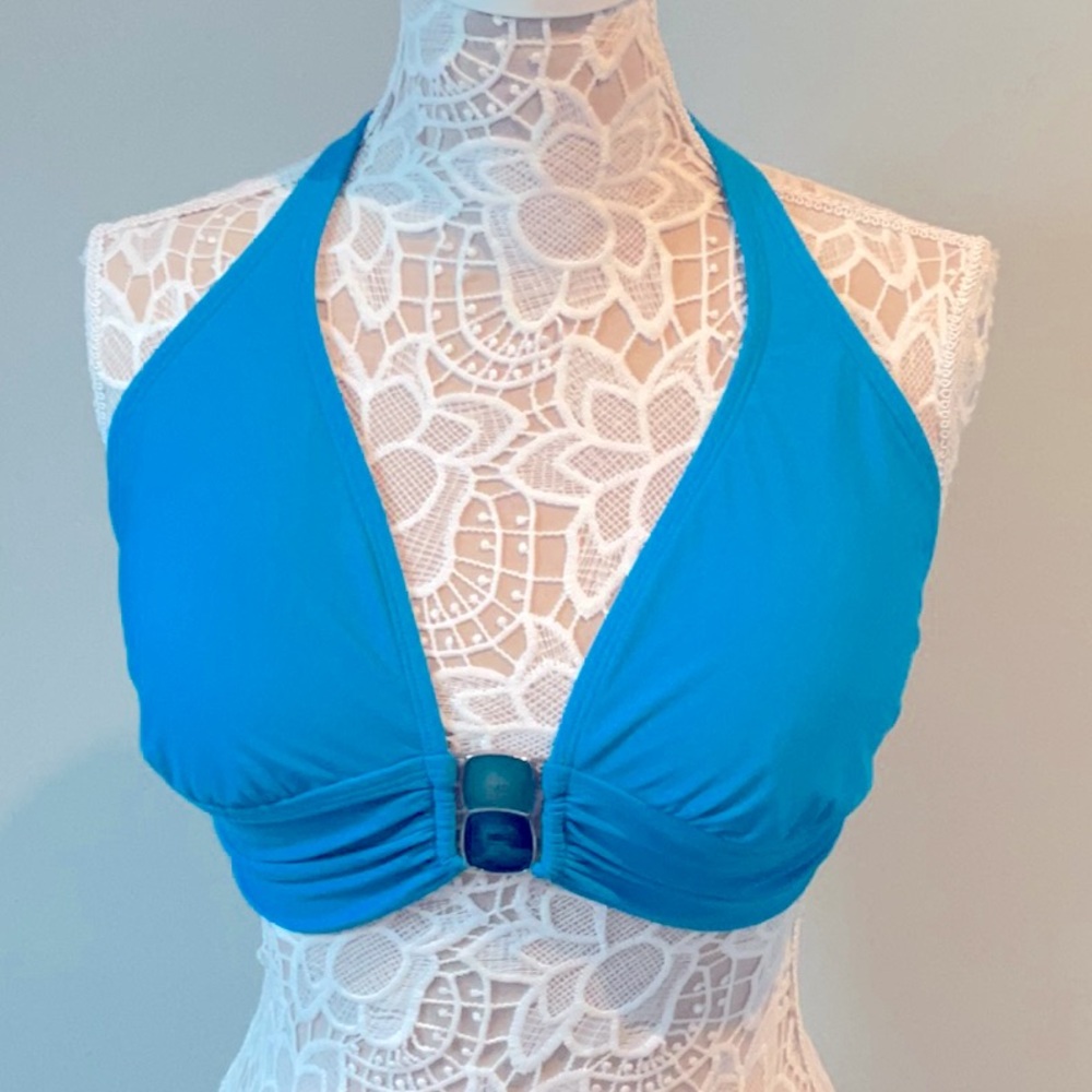 2Bamboo halter bathing suit top